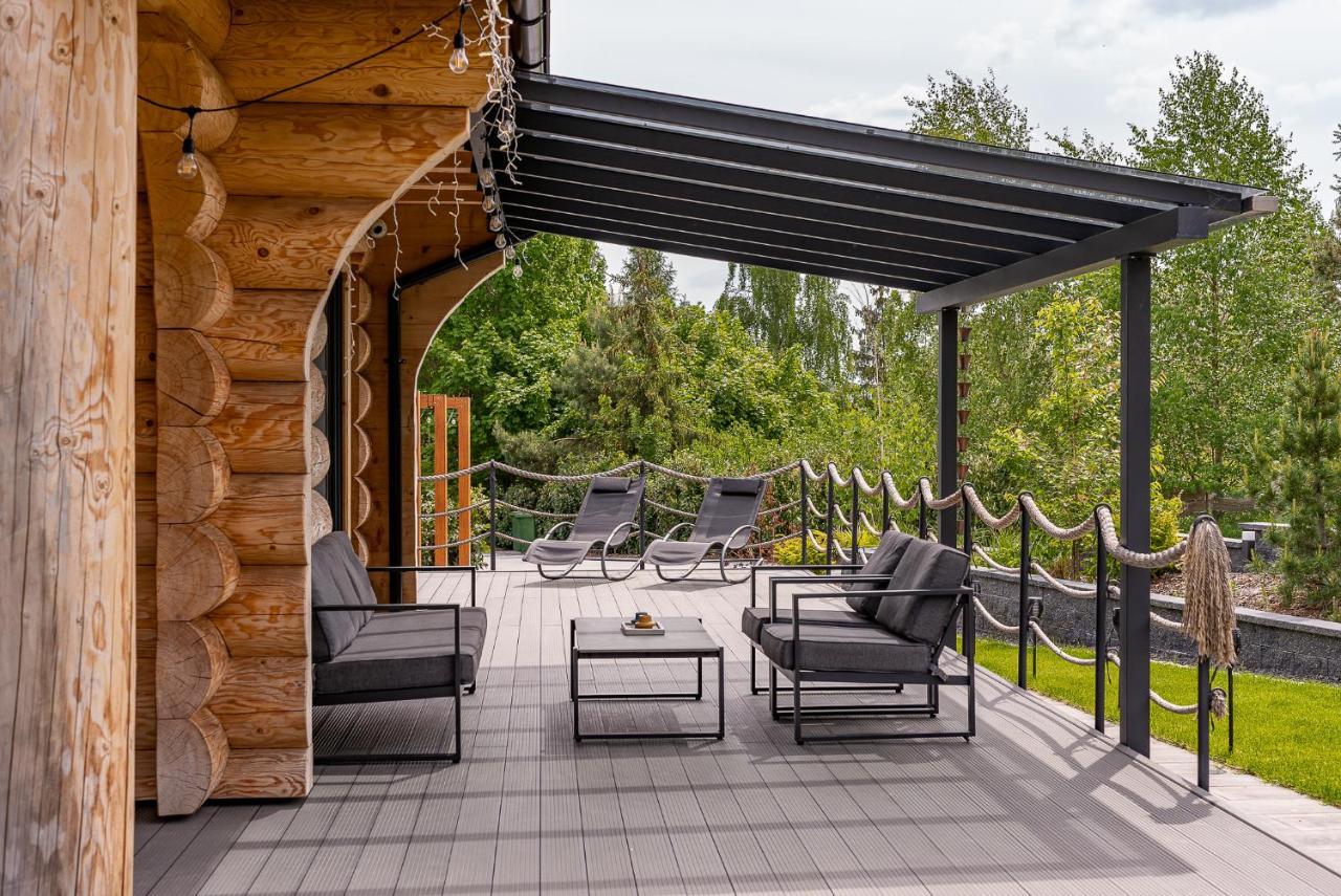 Palmowe Wzgorze Skoszewo - Domek Dolny Exterior foto